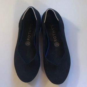 Rothy’s Round Toe Flats Black